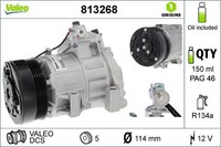 Valeo Kompressor, Klimaanlage 813268 FüR Suzuki