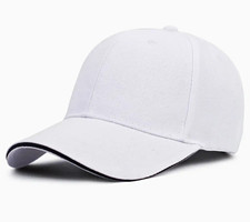 Baseballkappe Unisex Erwachsene XL Weiß unif...