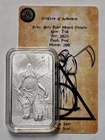 2023 Harry Potter Magical Creatures TROLL 1 Oz .999 Silver Art Bar w/ COA 1/200