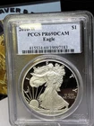 2010-W $1 1 oz Proof American Silver Eagle PCGS PF PR 69 DCAM Blue Label ASE