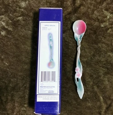 Franz Porcelain Art nouveau Apple Spoon designed by Kuei Mei Model FZ00143 - Image 1 of 2