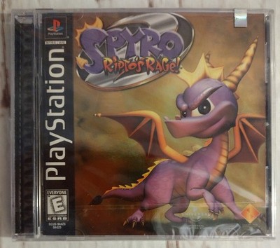 [NEW SEALED ORIG FOIL ART] Spyro 2: Ripto's Rage (Sony PlayStation 1, 1999)