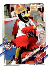 2021 Topps Opening Day #M-5 Fredbird Mascots