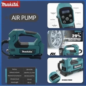 Makita 18V Gonflateur de pneus sans fil Portable Air Outil de compression seulement