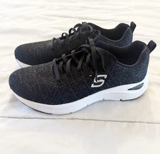 S Sport By Skechers Women's Kamryn Sneakers Black Gray Heather Sz 9 1/2