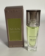 Image of BVLGARI Man Wood Essence EDP Fragrance 5ml Travel Size EAU de Parfum Bulgari 