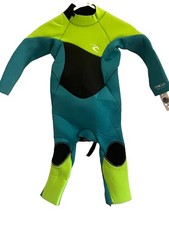 RIP CURL Omega Kids Neoprene Wetsuit - Green/Blue Rip Curl Omega Wetsuit