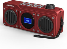 Avantree Boombyte - Portable Digital FM Radio and Bluetooth Speaker with Supe