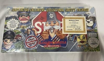 Capt Keyos School Bus Safety Game Deputy Dan  1991 NEW SEALED Vintage Board Game