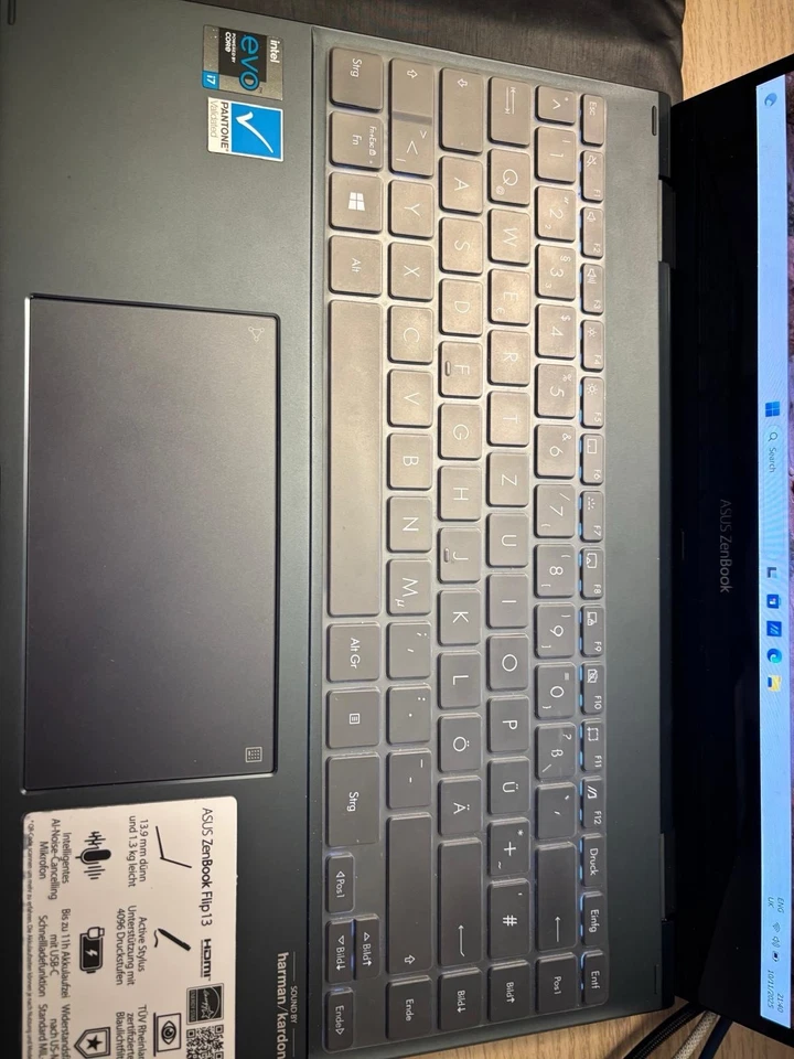 2774228 ASUS Zenbook Flip 13 OLED UX363EA-HP536W, i7 , 16 GB RAM, 512 GB SSD,