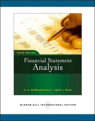 Financial Statement Analysis, Wild, John
