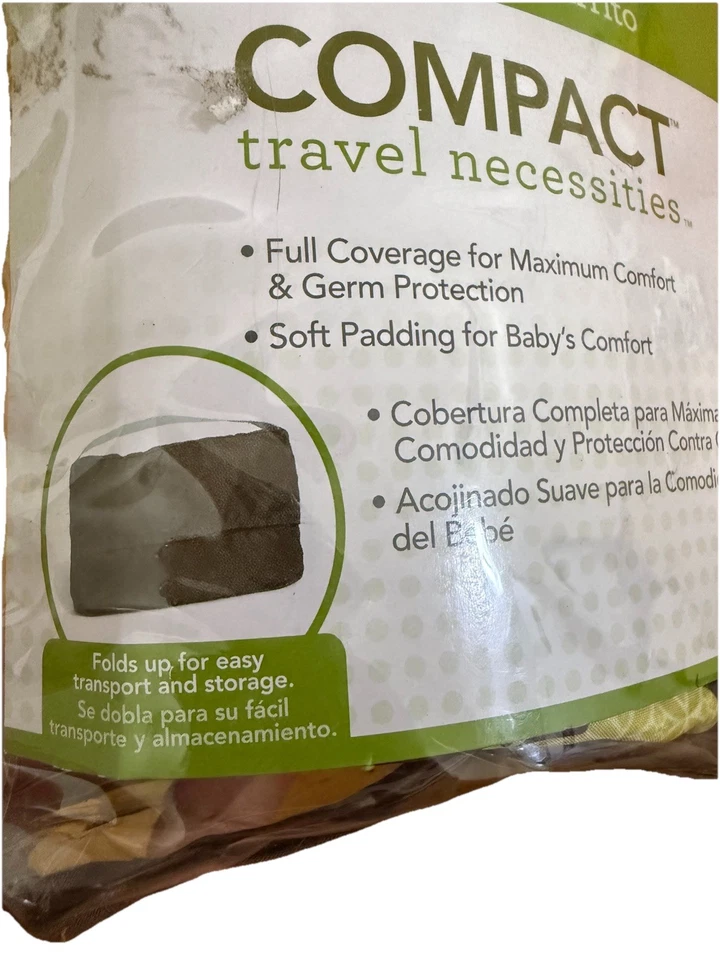 INFANTINO *NUEVO* Cubierta de carrito de compras/comestibles Compacto Viaje Protección contra gérmenes/suciedad Foto 2 de 4