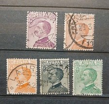 1925 / 1926 REGNO FRANCOBOLLI MICHETTI SERIE USATE COMPLETE 