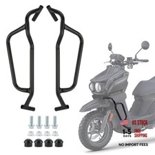 Iron Motorcycle Frame Guard Crash Bar Protector for Zuma 125 2022 2023, Black