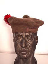 Schottische Militär Kappe Balmoral Barett um 1940/60