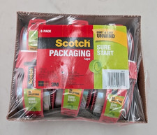 3M 1.88 in. x 22.2 YD. Heavy Duty Shipping Packaging Tape 6-Pack Qty 6 boxes.