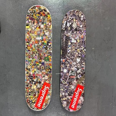 SUPREME SS26 MIKE KELLEY SKATEBOARD SET OF 2 WHITE BLACK | eBay