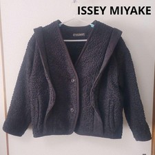 USED 80S ISSEY MIYAKE DESIGNER COAT WITH BRUSH TAG GOOD