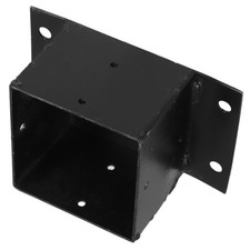 Adjustable Deck Post Anchor Base Brackets Column Chain Link Fence