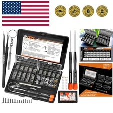 Magnetic Eyeglass Repair Tool Kit, Eye Glasses Repairing Screwdriver Set with...