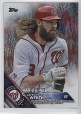 2016 Topps Factory Set Foil 37/177 Jayson Werth #342 0b2