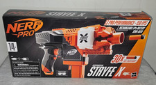 Nerf Pro Stryfe x Dart Semi-Auto Blaster with Rechargeable Battery Open Box