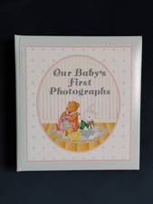 OUR BABY'S FIRST PHOTOGRAPHS Baby's 1st 7 Years Libromount Photo Album CR Gibson