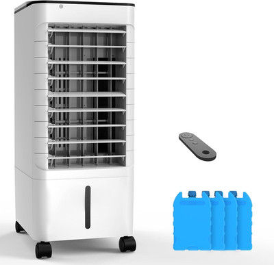 Portable 3-in-1 Air Conditioner with Remote, Fast Cooling & Timer, Creamy