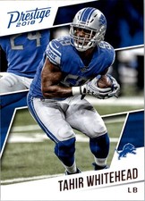2018 Prestige #68 Tahir Whitehead - FB