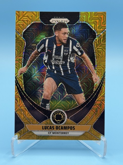 Prizm FIFA Club World Cup 2025 Gold Mojo Prizm Lucas Ocampos #2/25