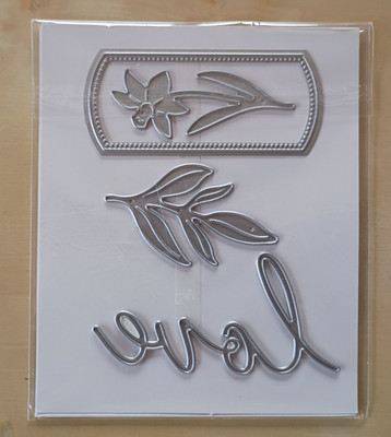 BRAND NEW Stampin Up THE LOVE OF SPRING Dies Paper Pumpkin Add-On Daffodil Love
