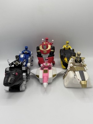 Power Rangers Wild Force Rider Vehicles Lot Red Blue Black Pink Yellow White