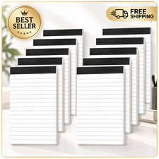 10 Pack Small Note Pads 3X5 Lined Writing Pads Mini Notepads Small Pads of Paper