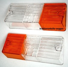 2 Lichtscheiben Positionsleuchten Deutz 2506 3006 4006 5006 6006 7006 8006 10006