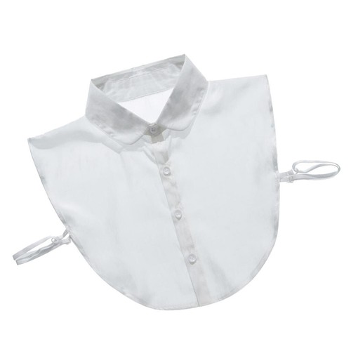 Elegant Ladies Faux Collar Detachable Shirt Dickey Collar Dicky Collar White - Picture 5 of 9