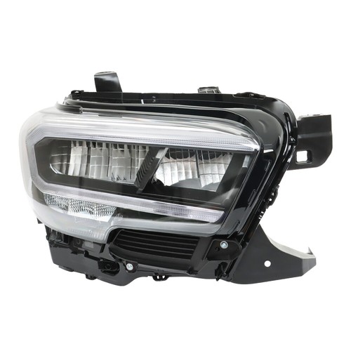 Faros laterales derechos faros para Toyota Tacoma 2020-2023 lente transparente LED negro - Imagen 2 de 12