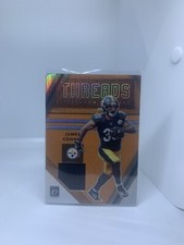 2020 Panini Donruss Optic James Conner Threads Silver Holo Prizm Jersey #DT-JC