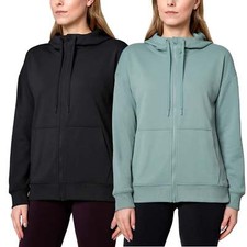 NWT Mondetta Performance Kangaroo Pocket Moisture Wicking Full Zip Hoodie S-3X