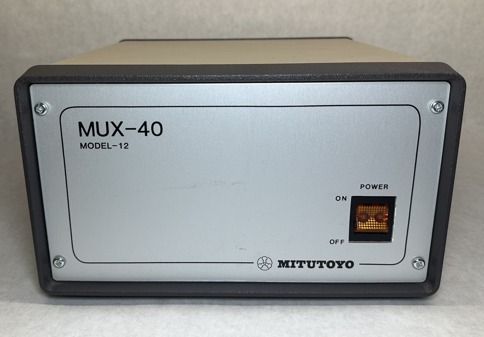 Mitutoyo MUX-40 Model-12 Power Unit 120 VAC