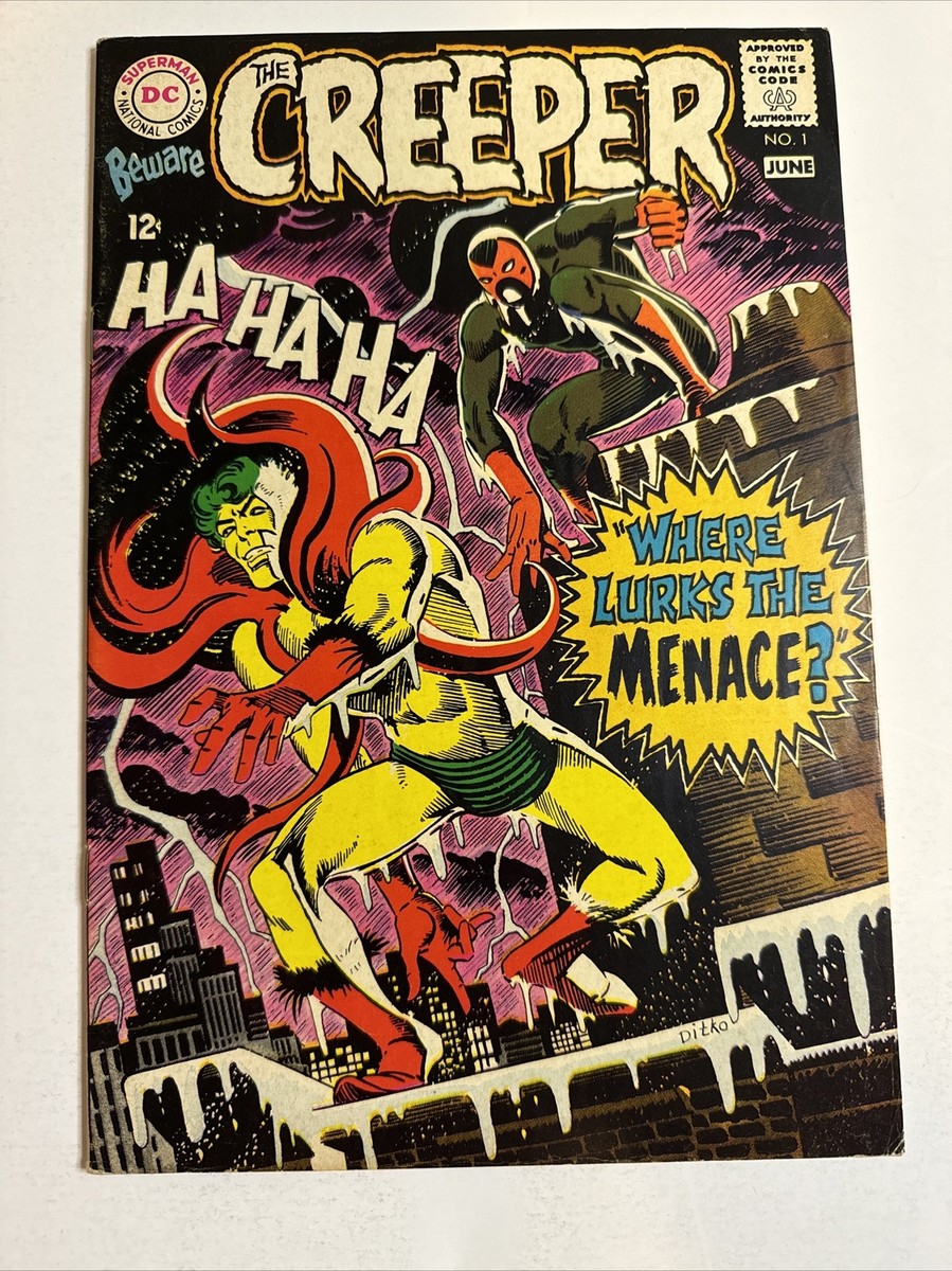 Beware The Creeper #1: “Where Lurks The Menace?” DC Comics 1968