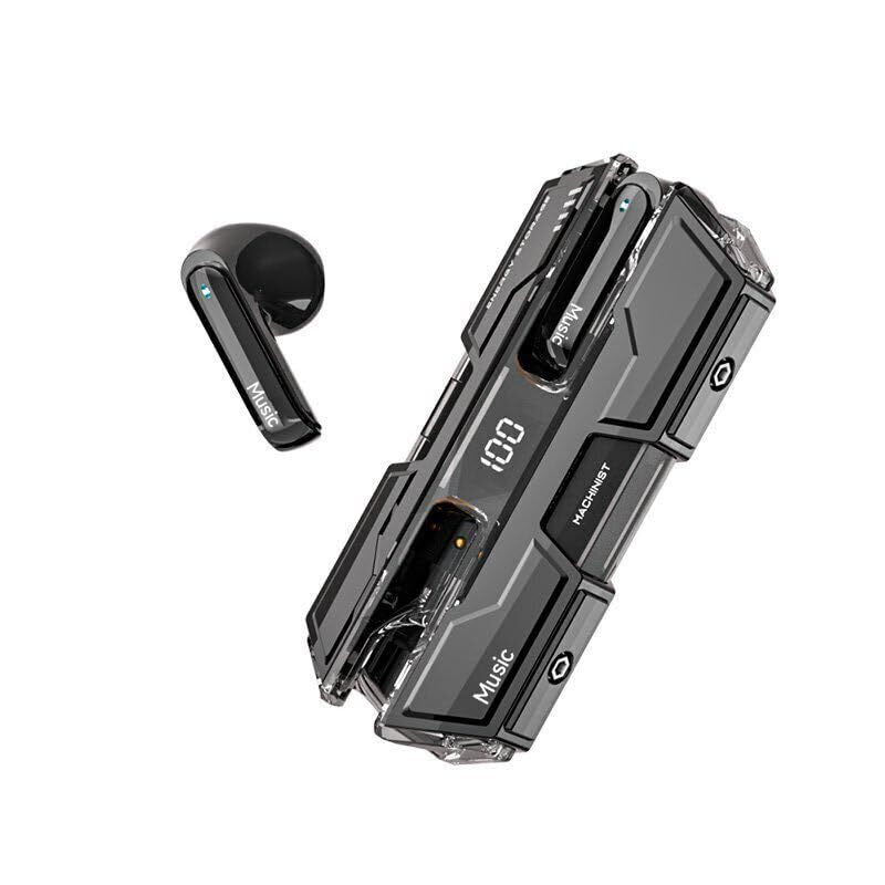 RTNCSAKEE Wireless Earbuds Bluetooth 5.3 Deep Bass Stereo Headphones