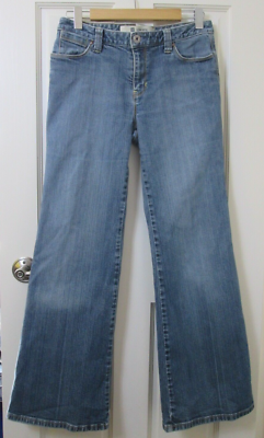 Gap Flare Jeans Womens Size 10 32x31 Distressed Stretch 49-27756