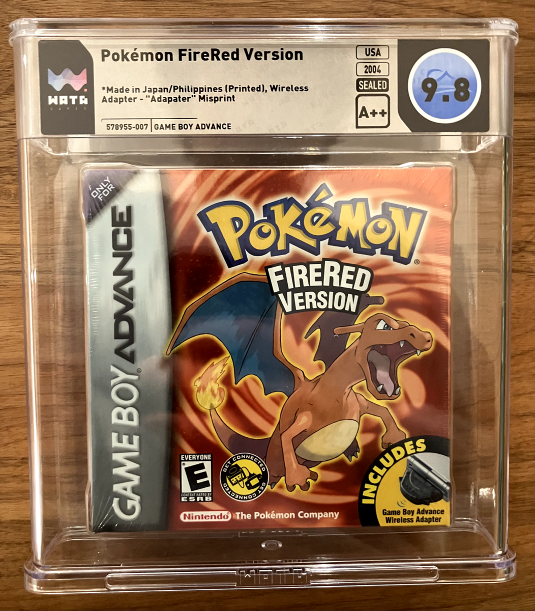 Firered Version Pokemon Fire Red Virtual Console Pokemon