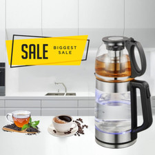 Elektrischer Wasserkocher 1,8 L Teekocher Elektrisch Wasserkocher Glas Teekocher