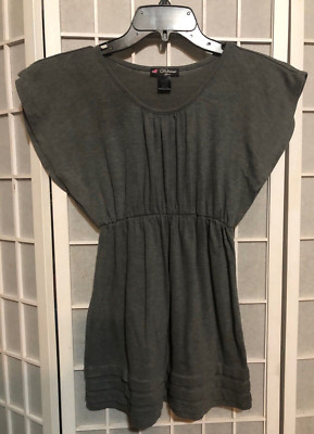 GIRLS Delirious,  Girls Size M (10)  dress, GRAY