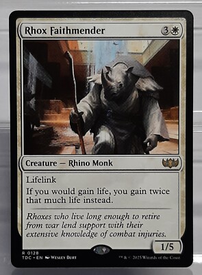 Magic - Rhox Faithmender - Rare/Kreatur - Commander: Tarkir Dragonstorm - EN/NM