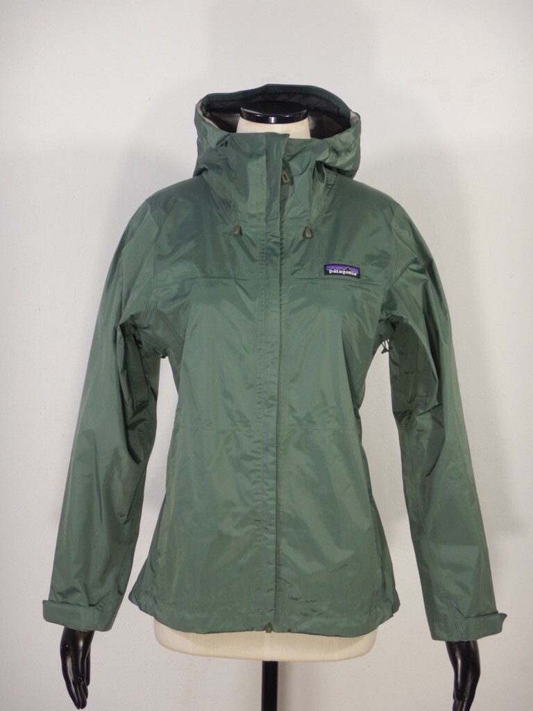 Patagonia Women's Torrentshell Rain Jacket Pesto Green Size XS