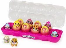 HATCHIMALS COLLEGGTIBLES - GLAMFETTI - LIMMY EDISH DOZEN - CONFETTI - 12