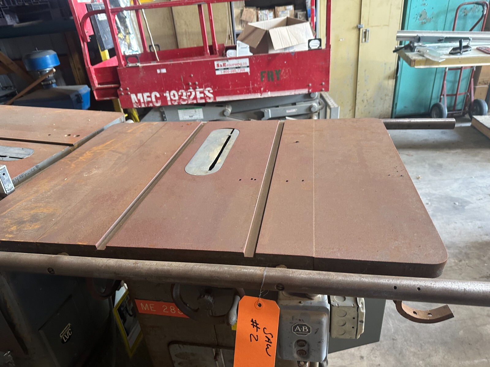 Delta Unisaw Table Saw , 11/2hp, SN407118, 220/440v, 3PHASE eBay