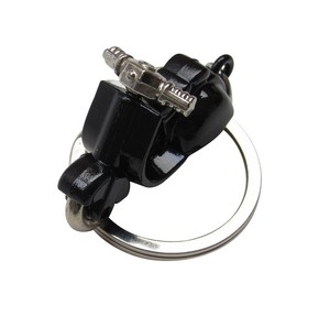 Portachiavi Gioiello Da Borsa Scooter Nero Stile Vespa Ebay